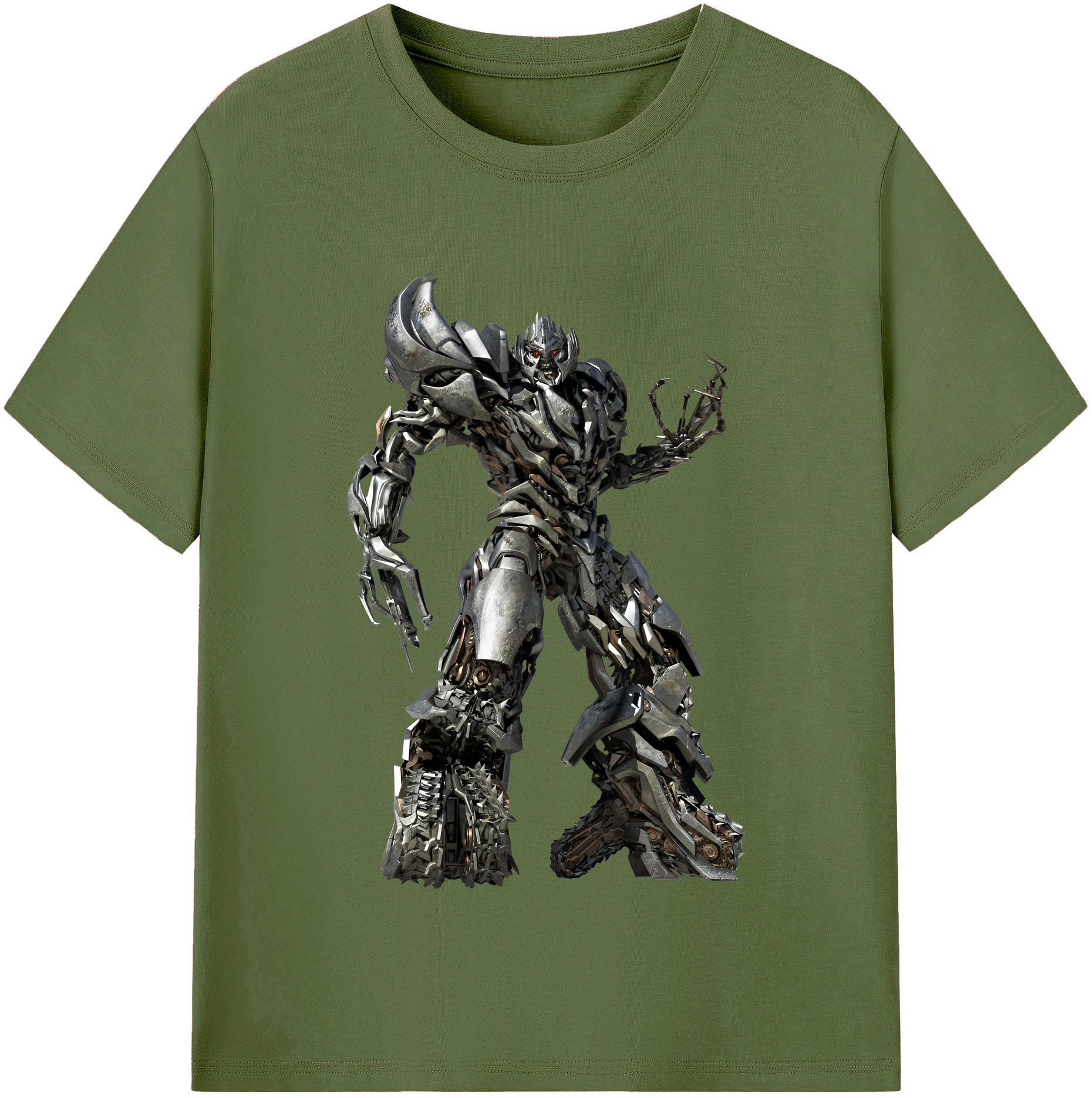 （画像用） Transformers トランスフォーマー 綿100％半袖Tシャツ（フロントプリント）